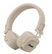 Беспроводные наушники Marshall MAJOR V, (Bluetooth 5.3, AAC, LC3, SBC), Кремовые