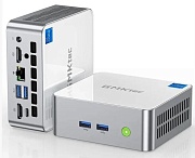 Мини компьютер GMKtec M3 i5-12450H(16GB DDR4 + 512GB SSD, WIN 11 Pro, EUPower Supply, Silver)