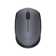 Беспроводная мышь Logitech M170, (Радиоканал/1000 dpi), Серая