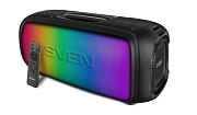 Беспроводная портативная колонка SVEN PS-860 / 100W / TWS / microSD / USB / FM / Bluetooth /  Батарея 5400mAh / LED подсветка  / караоке /