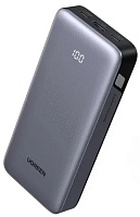 Портативная батарея Ugreen PB532, (USB/Type-C*2/30W/FC/LED индикатор) 20000мАч, Серая (55989B)