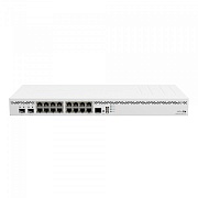 Маршрутизатор Mikrotik CCR2004-16G-2S+ Проводной гигабитный роутер c 16-ю портами RJ-45 и 2-я портами SFP+ (10 Гбит/с)