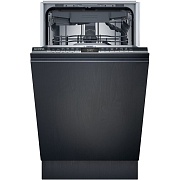 Машина посудомоечная встраиваемая 45 см Siemens SR63HX74ME (iQ300 / 10 комплектов / 3 полки / расход воды - 9,5 л / InfoLight / Home Connect / А++)