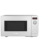 Микроволновая печь BOSCH FFL023MW0 (20 л, 800 Вт, переключатели поворотный механизм, сенсор, дисплей, белый)