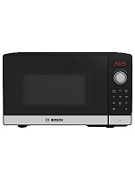 Микроволновая печь BOSCH FFL023MS2 (20 л, 800 Вт, переключатели поворотный механизм, сенсор, дисплей, черный)