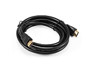 Кабель HDMI - HDMI ExeGate ( EX-CC-HDMI2-1.5), 19M/19M, v2.0, 1,5м, 4K UHD, Ethernet, длина - 1.5 метра, позолоченные контакты