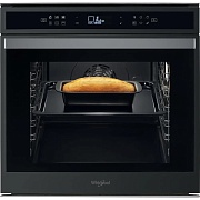 Духовой шкаф Whirlpool W6 OM4 4S1 P BSS (73 л / до 250 °C / Антрацит / Пиролиз / Гриль / Телескоп. напр. / SoftClose / A+)