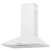 Вытяжка каминная KRONA BELLA 600 WHITE PB (633 м³/ч / 110 Вт / Галогенная лампа 1x28 Вт / ширина - 60 см / белый / металл)