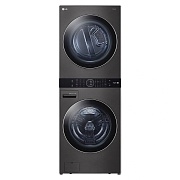 Стирально-сушильная машина LG WT1310YJ (WashTower / 77см / 13/10кг / 1400об / пар / AI DD / TurboWash™360 / Wi-Fi / Inverter DD / A+++ / Чёрная)