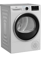 Сушильная машина с тепловым насосом Beko B5T69233 (52,1-60,5см / 9кг / OptiSense® / IonGuard® (Steam Cure) / А++)