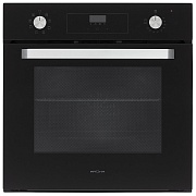 Духовой шкаф KRONA ONORE 60 BL G2 (56 л / до 260 °C / Чёрное стекло / Традиционная очистка / Гриль / Боковые направляющие / А)