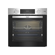 Духовой шкаф с добавлением пара Hotpoint HSTF 1231 JSAH IX (72 л / до 280°C / Нерж. сталь / Катализ / Гриль / Телескоп. направляющие (x1) / А+)