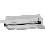 Вытяжка телескопическая KRONA KAMILLA T 600 INOX (500 м³/ч / 80 Вт / LED освещение 2x1,5 Вт / ширина - 59,7 см / нерж. сталь / металл)