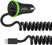 Автомобильное зарядное устройство Belkin BOOST↑UP™ Universal Car Charger+Micro USB F8M890bt04-BLK