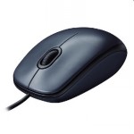 Проводная мышь Logitech M90, (проводная 1.8 м/1000 dpi), Серая